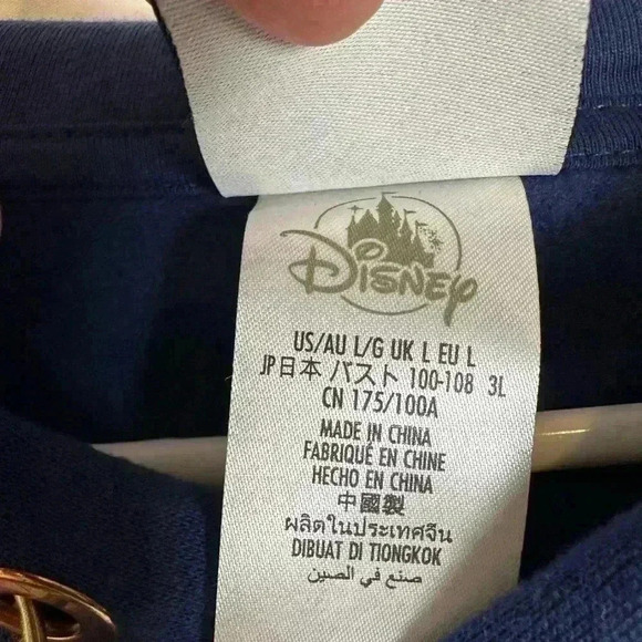 NWT -DISNEY PARKS LIMITED 50th Anniversary w/Gold Logo Sweatshirt (Adult Large) - Picture 3 of 5